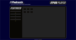 Desktop Screenshot of ffpodcasts.com